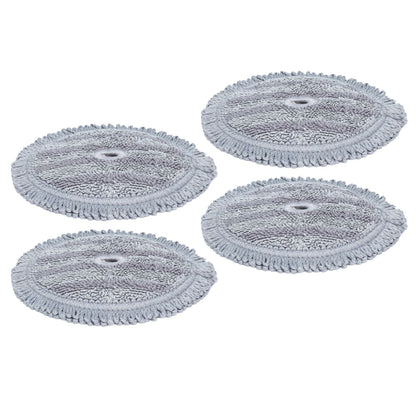 4PCS Fiber Mopping Pads High Strength Mop Cleaning Cloth Replacement Accessory Fit for LG Mops V1294-YM0523-3113210254511