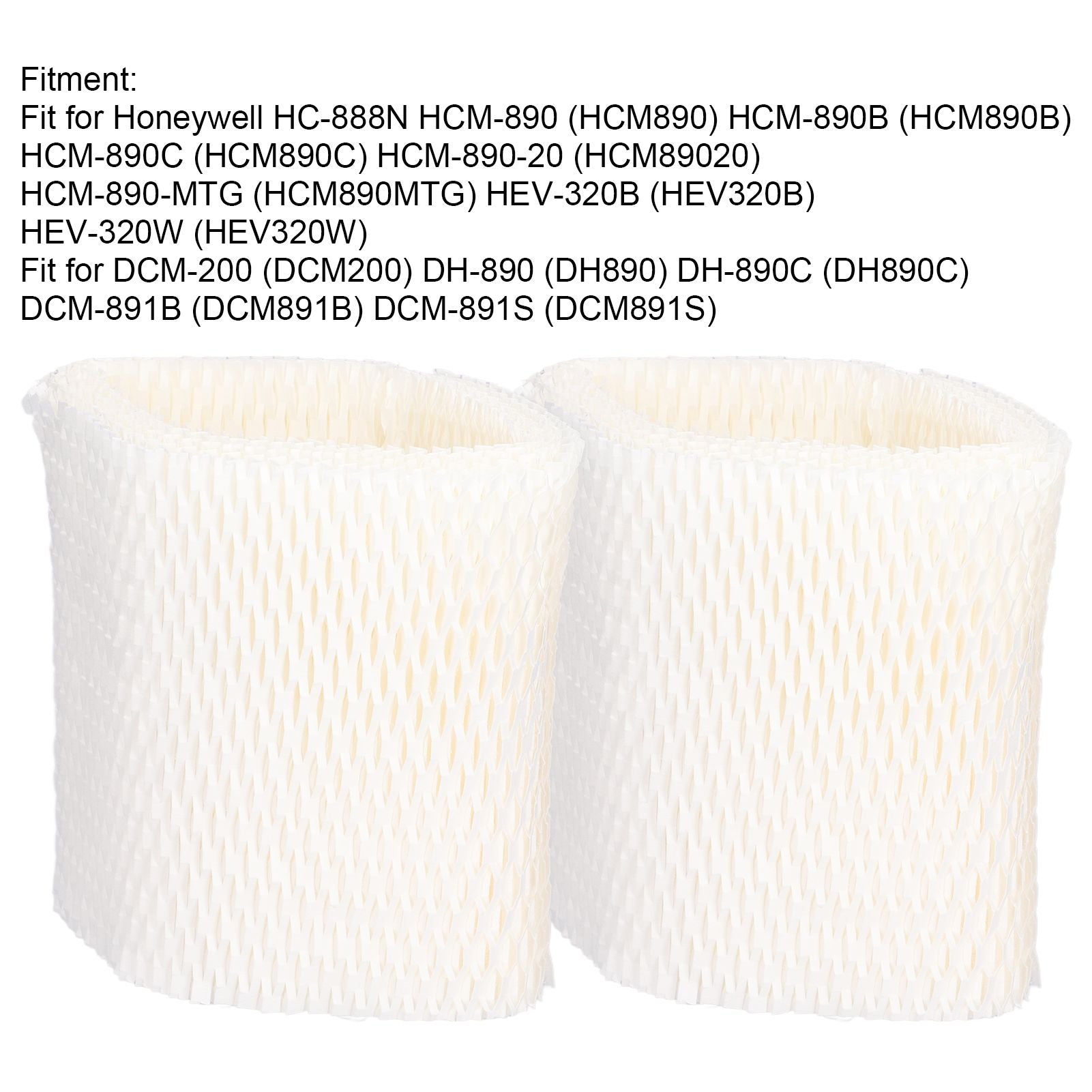 2PCS Humidifier Filter Humidifier Paper Filter Screen Replacement for Honeywell HC-888N V1294-YM0523-3113210255311