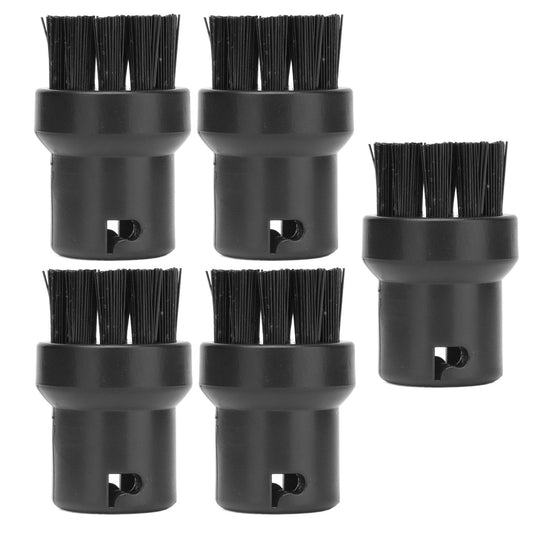 5PCS Steam Engine Brush Black Steamer Cleaning Brush Replacement Brush for Karcher SC1 SC2 SC3 SC4 SC5 V1294-YM0523-3113210257211