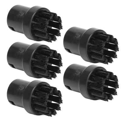 5PCS Steam Engine Brush Black Steamer Cleaning Brush Replacement Brush for Karcher SC1 SC2 SC3 SC4 SC5 V1294-YM0523-3113210257211
