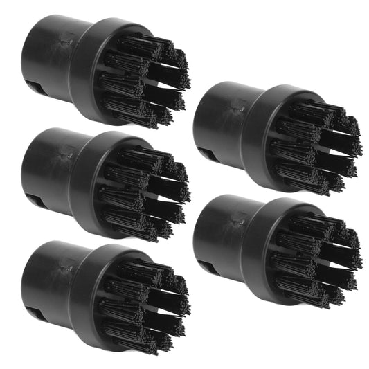 5PCS Steam Engine Brush Black Steamer Cleaning Brush Replacement Brush for Karcher SC1 SC2 SC3 SC4 SC5 V1294-YM0523-3113210257211
