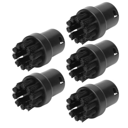 5PCS Steam Engine Brush Black Steamer Cleaning Brush Replacement Brush for Karcher SC1 SC2 SC3 SC4 SC5 V1294-YM0523-3113210257211