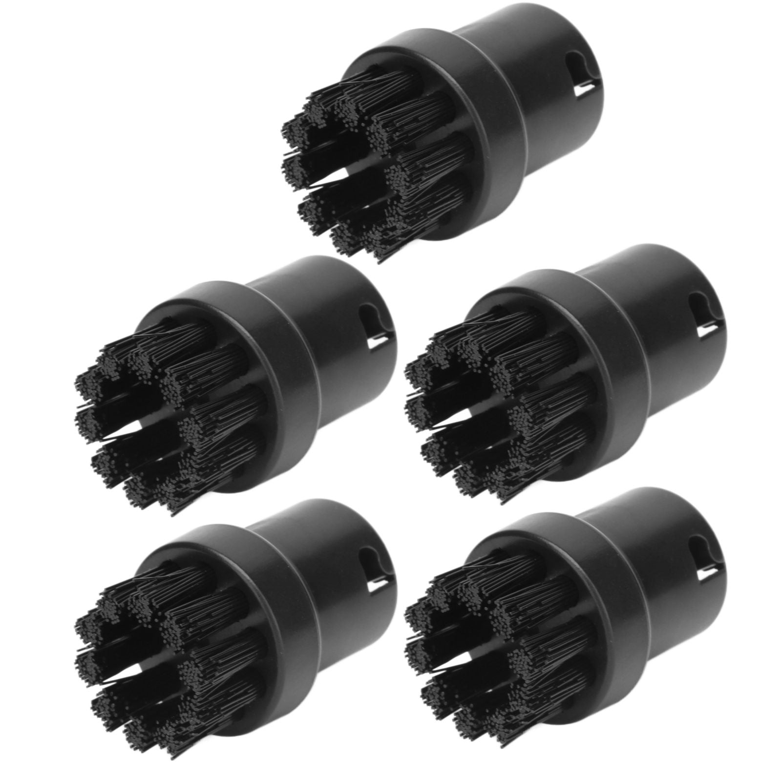5PCS Steam Engine Brush Black Steamer Cleaning Brush Replacement Brush for Karcher SC1 SC2 SC3 SC4 SC5 V1294-YM0523-3113210257211