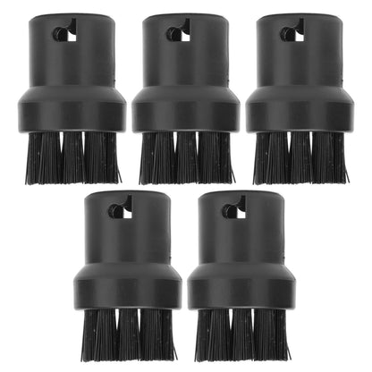 5PCS Steam Engine Brush Black Steamer Cleaning Brush Replacement Brush for Karcher SC1 SC2 SC3 SC4 SC5 V1294-YM0523-3113210257211