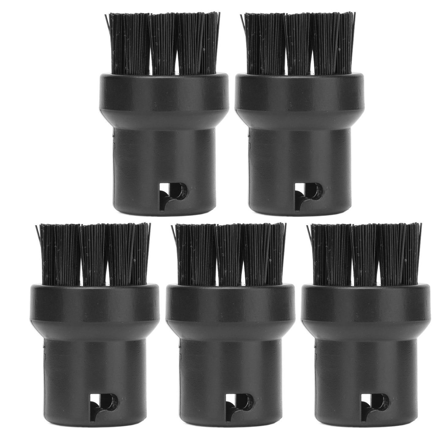 5PCS Steam Engine Brush Black Steamer Cleaning Brush Replacement Brush for Karcher SC1 SC2 SC3 SC4 SC5 V1294-YM0523-3113210257211