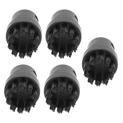 5PCS Steam Engine Brush Black Steamer Cleaning Brush Replacement Brush for Karcher SC1 SC2 SC3 SC4 SC5 V1294-YM0523-3113210257211