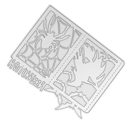 DIY Embossing Cutting Die Halloween Witch Lantern Pattern Cutting Mold for Scrapbook Paper Crafts Invitation V1294-YM0523-3113210258711