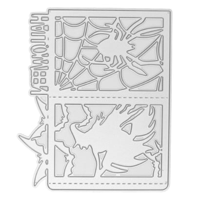 DIY Embossing Cutting Die Halloween Witch Lantern Pattern Cutting Mold for Scrapbook Paper Crafts Invitation V1294-YM0523-3113210258711