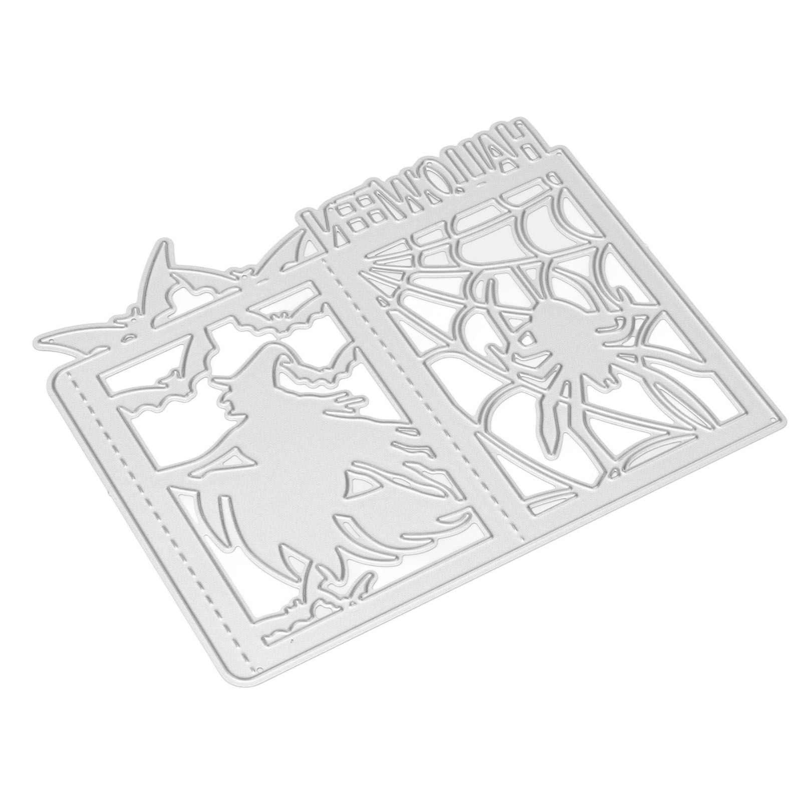 DIY Embossing Cutting Die Halloween Witch Lantern Pattern Cutting Mold for Scrapbook Paper Crafts Invitation V1294-YM0523-3113210258711