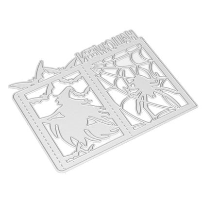 DIY Embossing Cutting Die Halloween Witch Lantern Pattern Cutting Mold for Scrapbook Paper Crafts Invitation V1294-YM0523-3113210258711