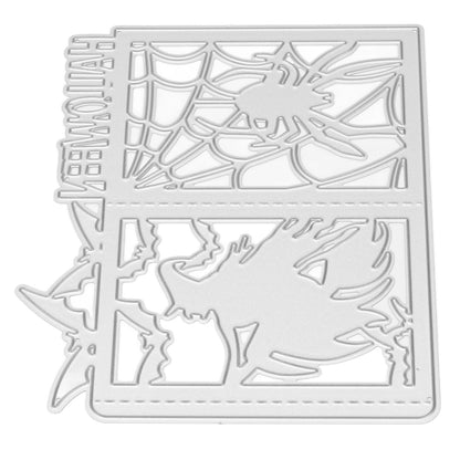 DIY Embossing Cutting Die Halloween Witch Lantern Pattern Cutting Mold for Scrapbook Paper Crafts Invitation V1294-YM0523-3113210258711