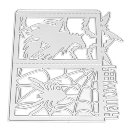 DIY Embossing Cutting Die Halloween Witch Lantern Pattern Cutting Mold for Scrapbook Paper Crafts Invitation V1294-YM0523-3113210258711