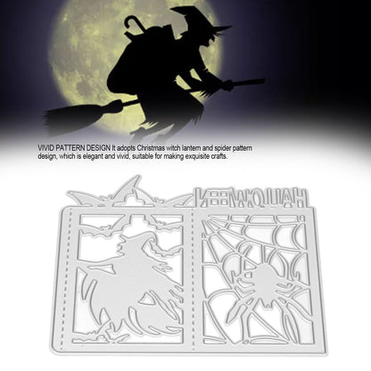 DIY Embossing Cutting Die Halloween Witch Lantern Pattern Cutting Mold for Scrapbook Paper Crafts Invitation V1294-YM0523-3113210258711