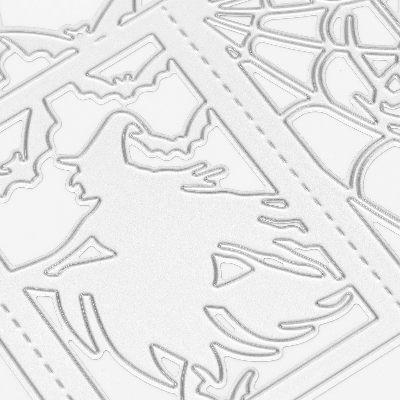 DIY Embossing Cutting Die Halloween Witch Lantern Pattern Cutting Mold for Scrapbook Paper Crafts Invitation V1294-YM0523-3113210258711