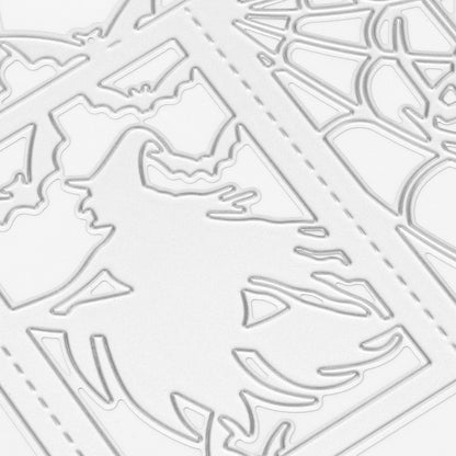 DIY Embossing Cutting Die Halloween Witch Lantern Pattern Cutting Mold for Scrapbook Paper Crafts Invitation V1294-YM0523-3113210258711