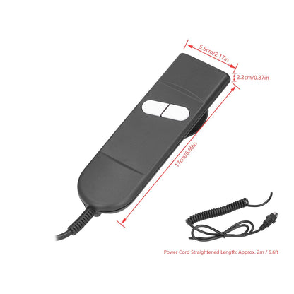 Electric Sofa Controller Recliner Switch Electric Bed Accessories 5 Pin Double Button Lift Chair Control V1294-YM0523-3113210259711
