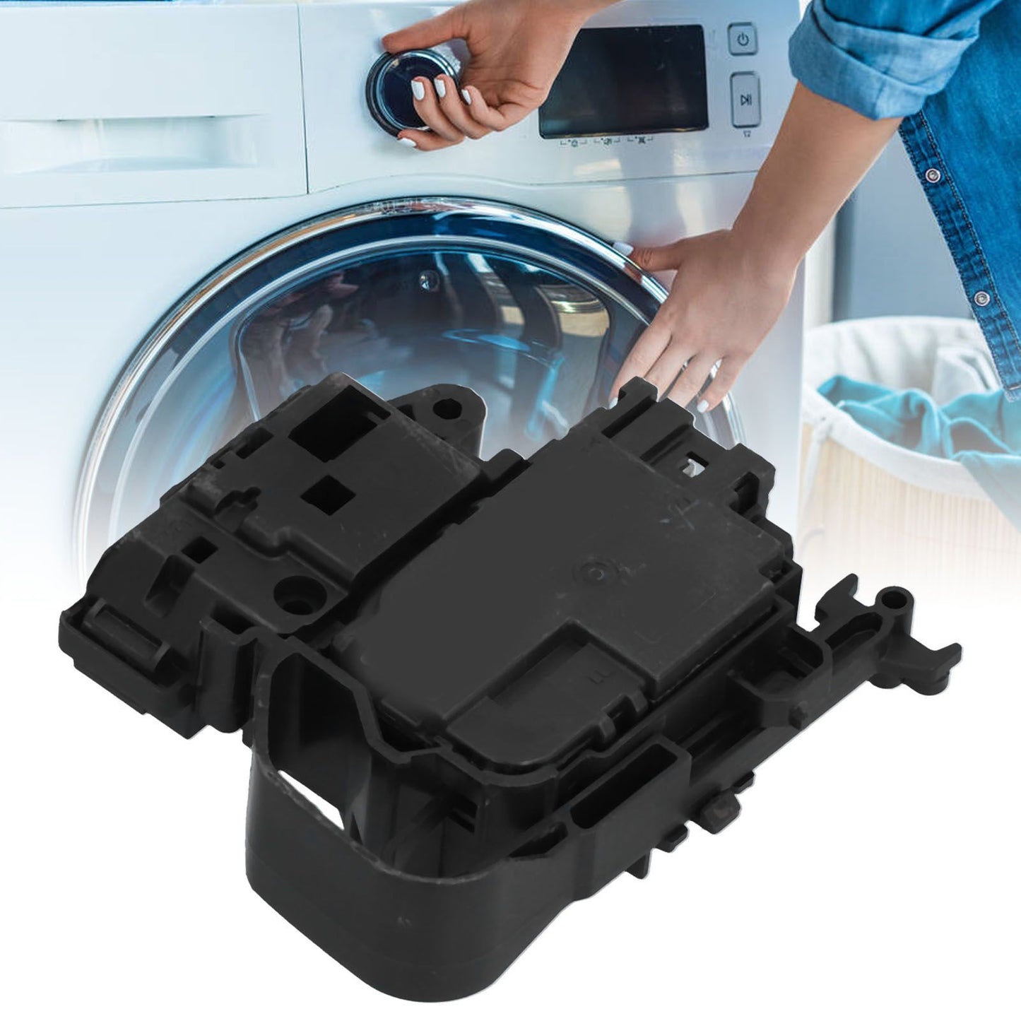Door Lock Switch Assembly Drum Washing Machine Accessory Fit for Little Swan TD80V160WD TD80VN06DS5 250V V1294-YM0523-3113210260411