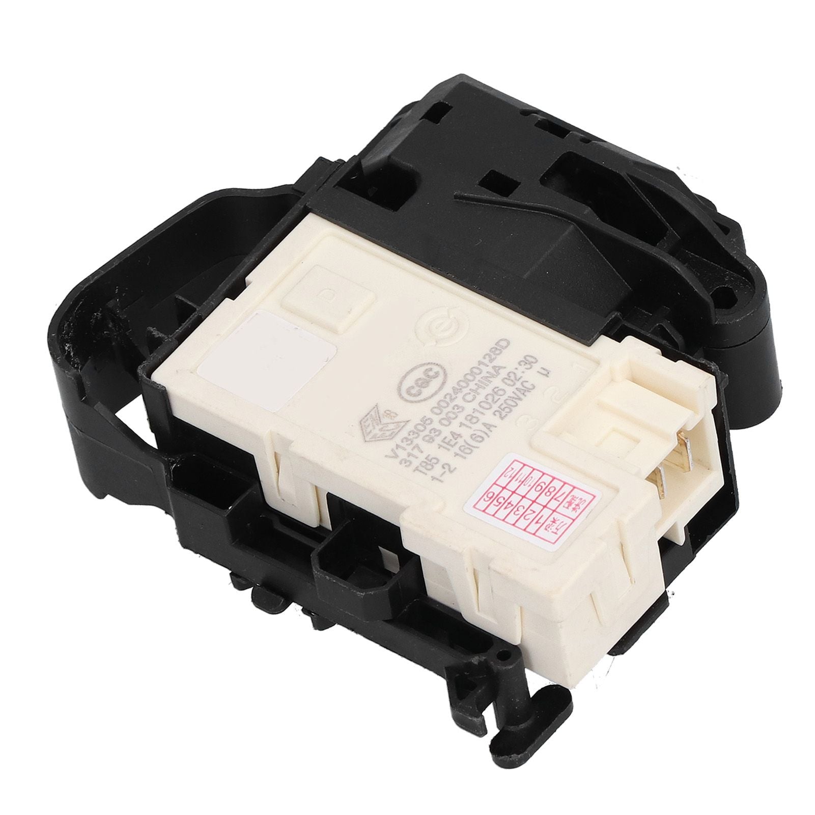 Electric Door Lock Assembly 00128D 250V Fit for Sanyo DGF6031W DGF60311BCG Drum Washing Machine V1294-YM0523-3113210260511