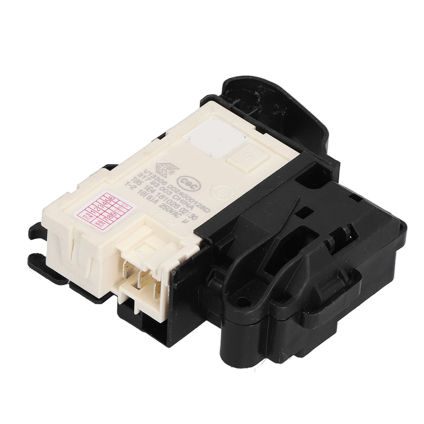 Electric Door Lock Assembly 00128D 250V Fit for Sanyo DGF6031W DGF60311BCG Drum Washing Machine V1294-YM0523-3113210260511