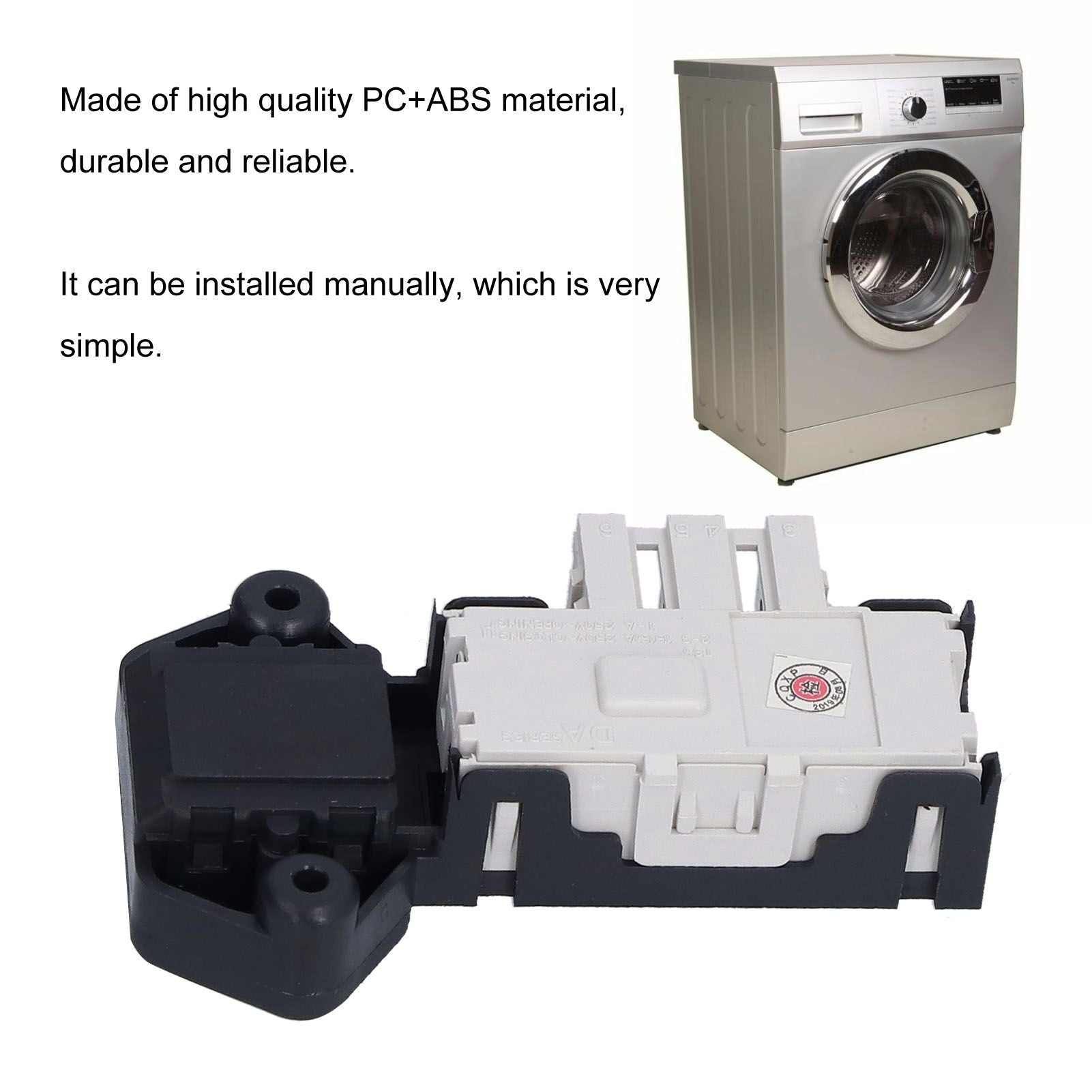Differential Delay Washer Lid Lock Switch Fit for Sanyo XQG60-F9918W T85 Drum Washing Machine 250V V1294-YM0523-3113210261011
