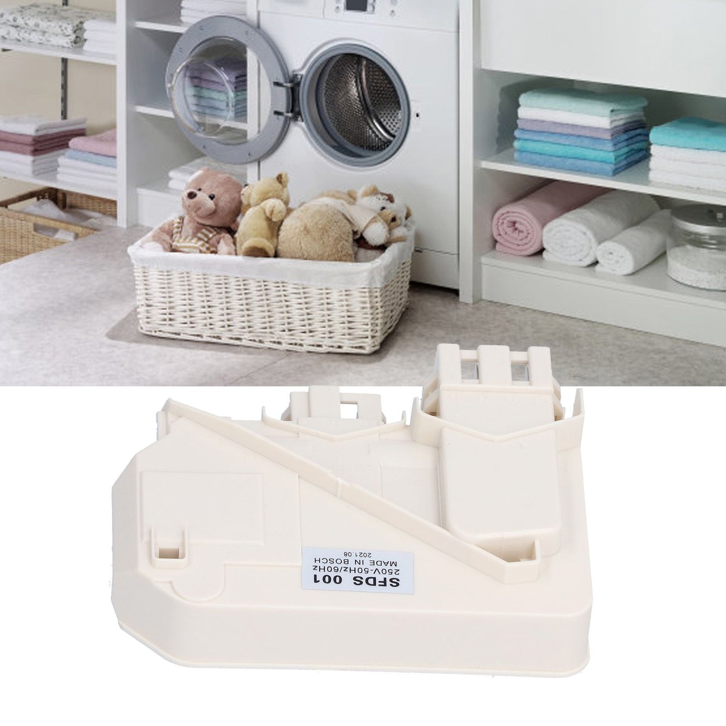 Micro Delay Door Lock Assembly 250V for Little Swan XQG55-1006E 1016ESL 1036 Full Automatic Drum Washing V1294-YM0523-3113210261111