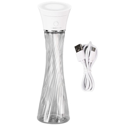 250ml Mini Humidifier Wireless Portable USB Charging Humidifier with Colorful LED Light V1294-YM0523-3113210262011
