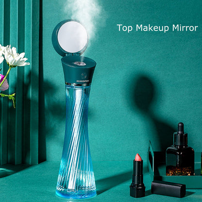 250ml Mini Humidifier Wireless Portable USB Charging Humidifier with Colorful LED Light V1294-YM0523-3113210262011