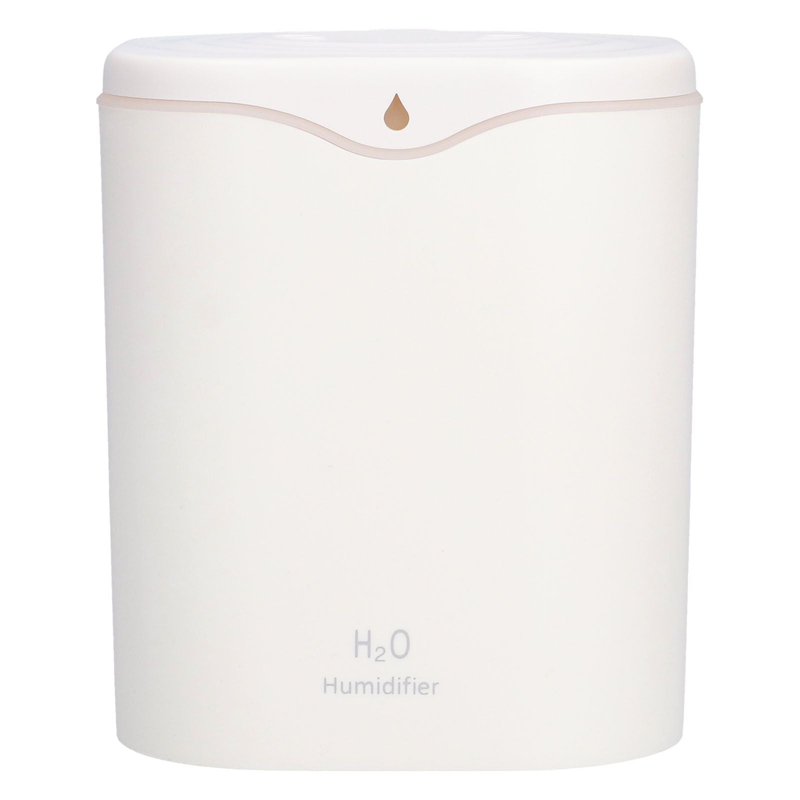 Double Spray Air Humidifier 2L Mini Silent Aroma Diffuser USB Powered for Home Bedroom Office White V1294-YM0523-3113210262111