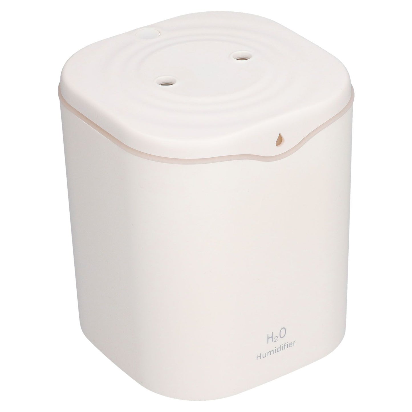Double Spray Air Humidifier 2L Mini Silent Aroma Diffuser USB Powered for Home Bedroom Office White V1294-YM0523-3113210262111