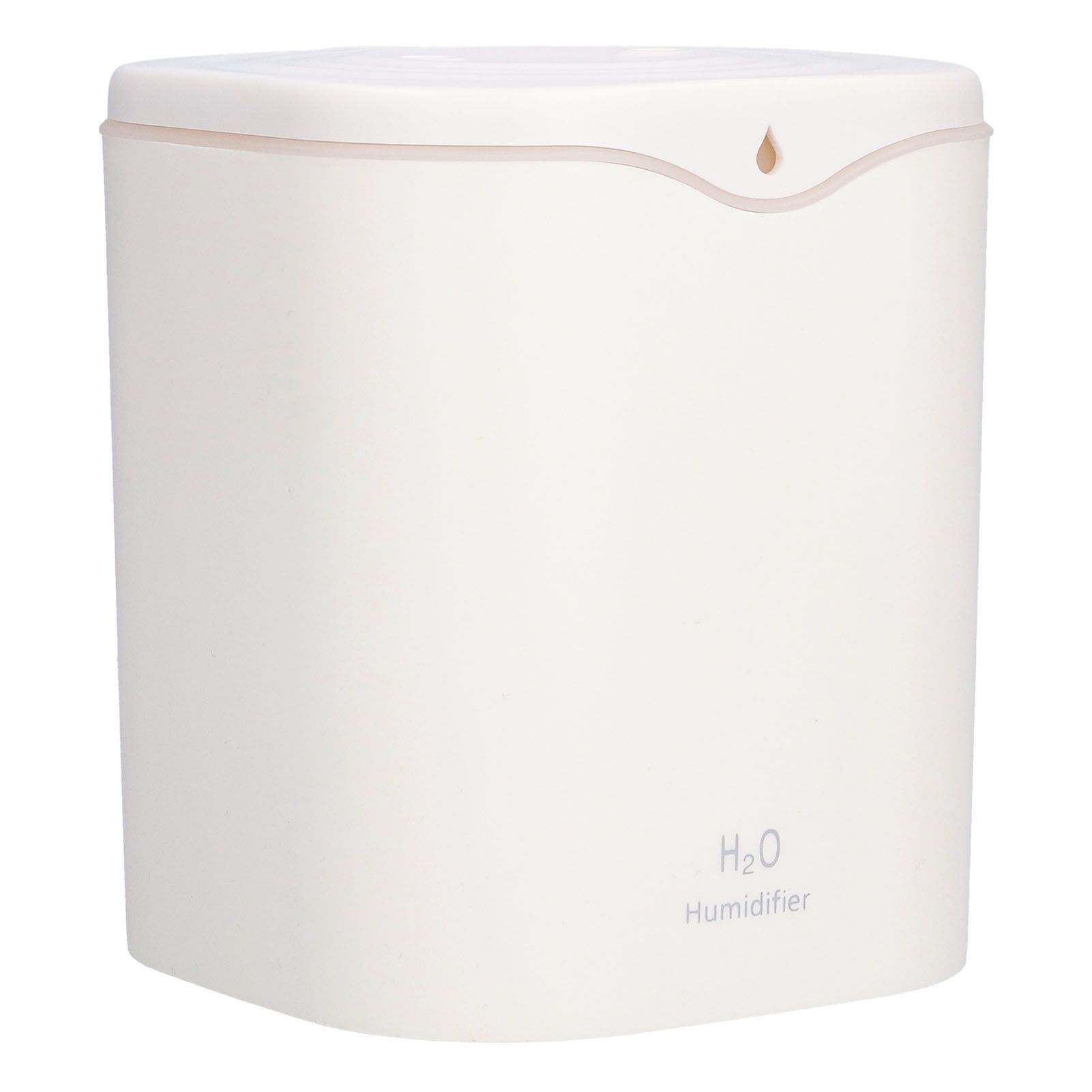 Double Spray Air Humidifier 2L Mini Silent Aroma Diffuser USB Powered for Home Bedroom Office White V1294-YM0523-3113210262111