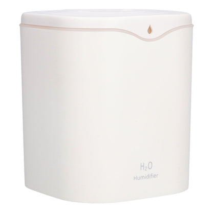 Double Spray Air Humidifier 2L Mini Silent Aroma Diffuser USB Powered for Home Bedroom Office White V1294-YM0523-3113210262111
