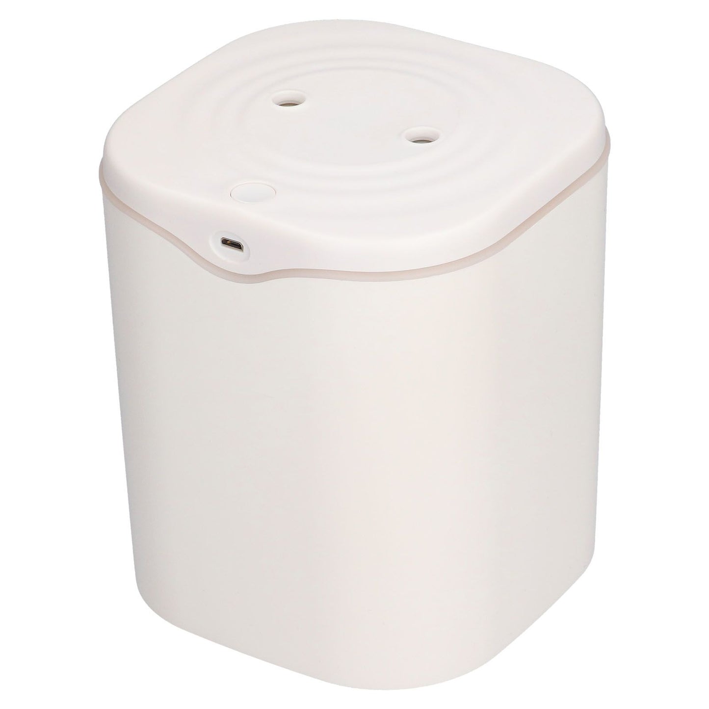 Double Spray Air Humidifier 2L Mini Silent Aroma Diffuser USB Powered for Home Bedroom Office White V1294-YM0523-3113210262111
