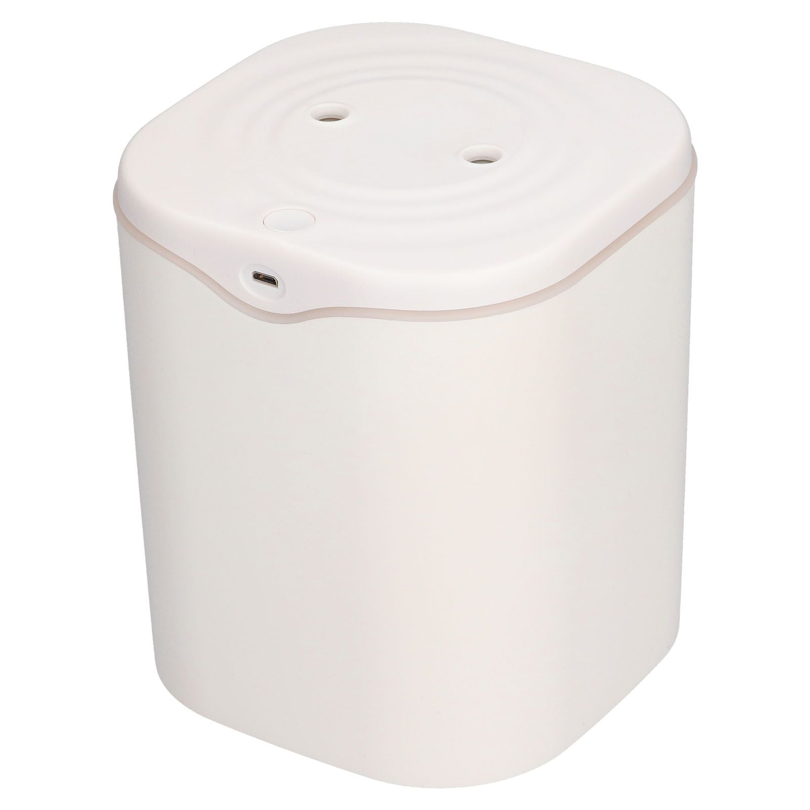Double Spray Air Humidifier 2L Mini Silent Aroma Diffuser USB Powered for Home Bedroom Office White V1294-YM0523-3113210262111