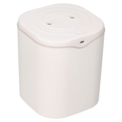 Double Spray Air Humidifier 2L Mini Silent Aroma Diffuser USB Powered for Home Bedroom Office White V1294-YM0523-3113210262111