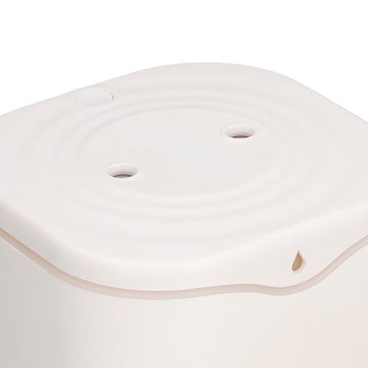 Double Spray Air Humidifier 2L Mini Silent Aroma Diffuser USB Powered for Home Bedroom Office White V1294-YM0523-3113210262111