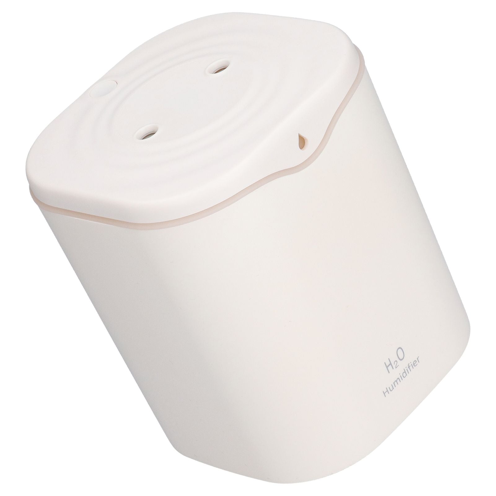 Double Spray Air Humidifier 2L Mini Silent Aroma Diffuser USB Powered for Home Bedroom Office White V1294-YM0523-3113210262111