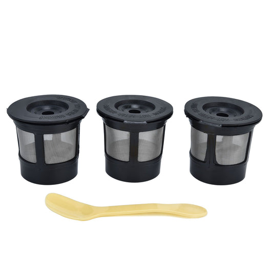 Coffee Filter Cup with Spoon Capsule Shell Coffee Capsules Cup Fit for Coffee Machine V1294-YM0523-3113210264511