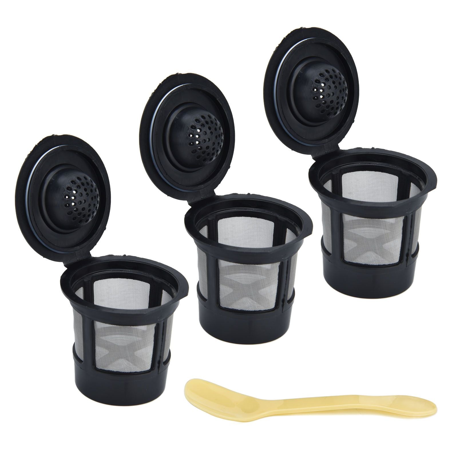 Coffee Filter Cup with Spoon Capsule Shell Coffee Capsules Cup Fit for Coffee Machine V1294-YM0523-3113210264511