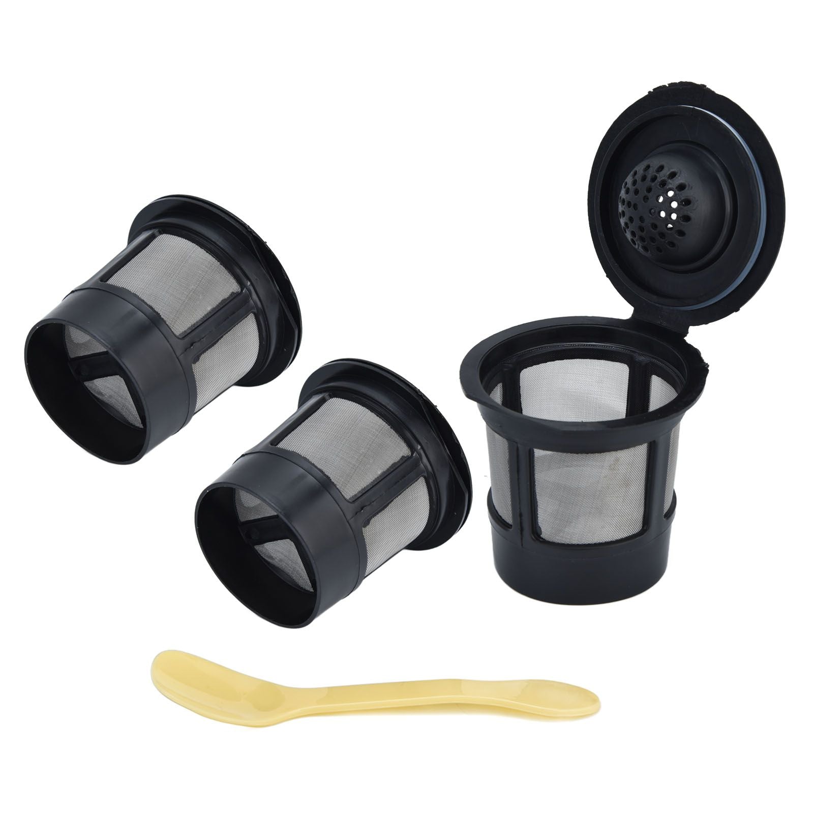 Coffee Filter Cup with Spoon Capsule Shell Coffee Capsules Cup Fit for Coffee Machine V1294-YM0523-3113210264511