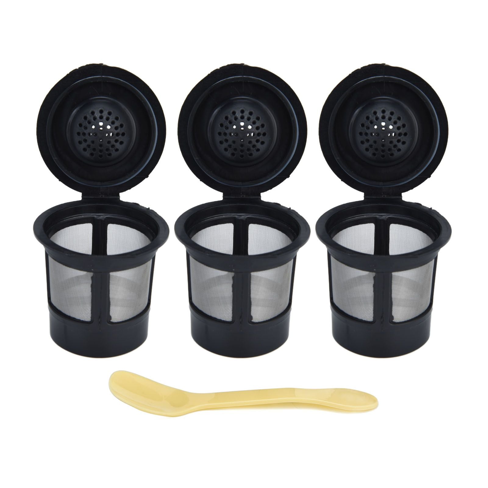 Coffee Filter Cup with Spoon Capsule Shell Coffee Capsules Cup Fit for Coffee Machine V1294-YM0523-3113210264511