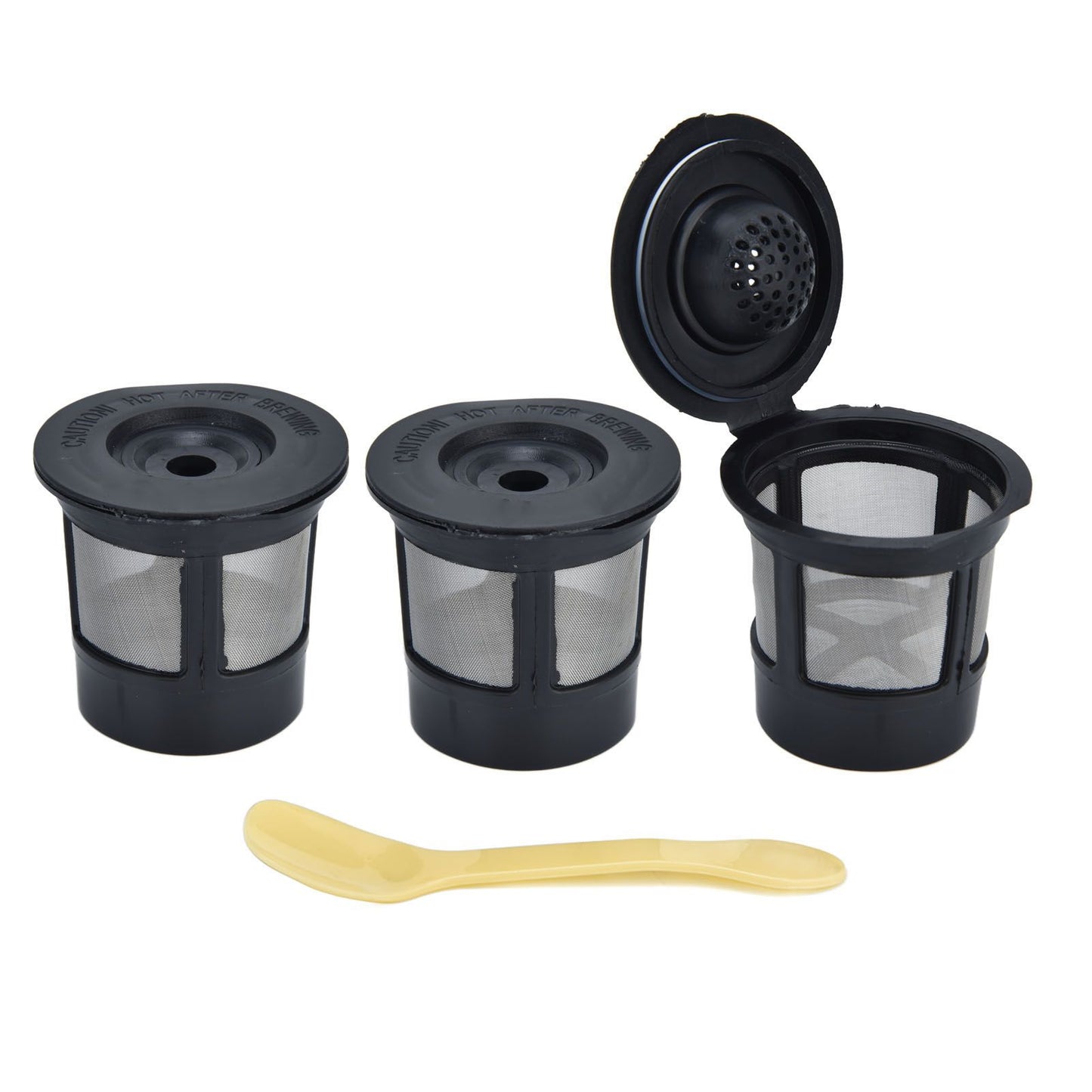 Coffee Filter Cup with Spoon Capsule Shell Coffee Capsules Cup Fit for Coffee Machine V1294-YM0523-3113210264511