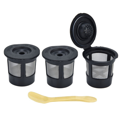 Coffee Filter Cup with Spoon Capsule Shell Coffee Capsules Cup Fit for Coffee Machine V1294-YM0523-3113210264511