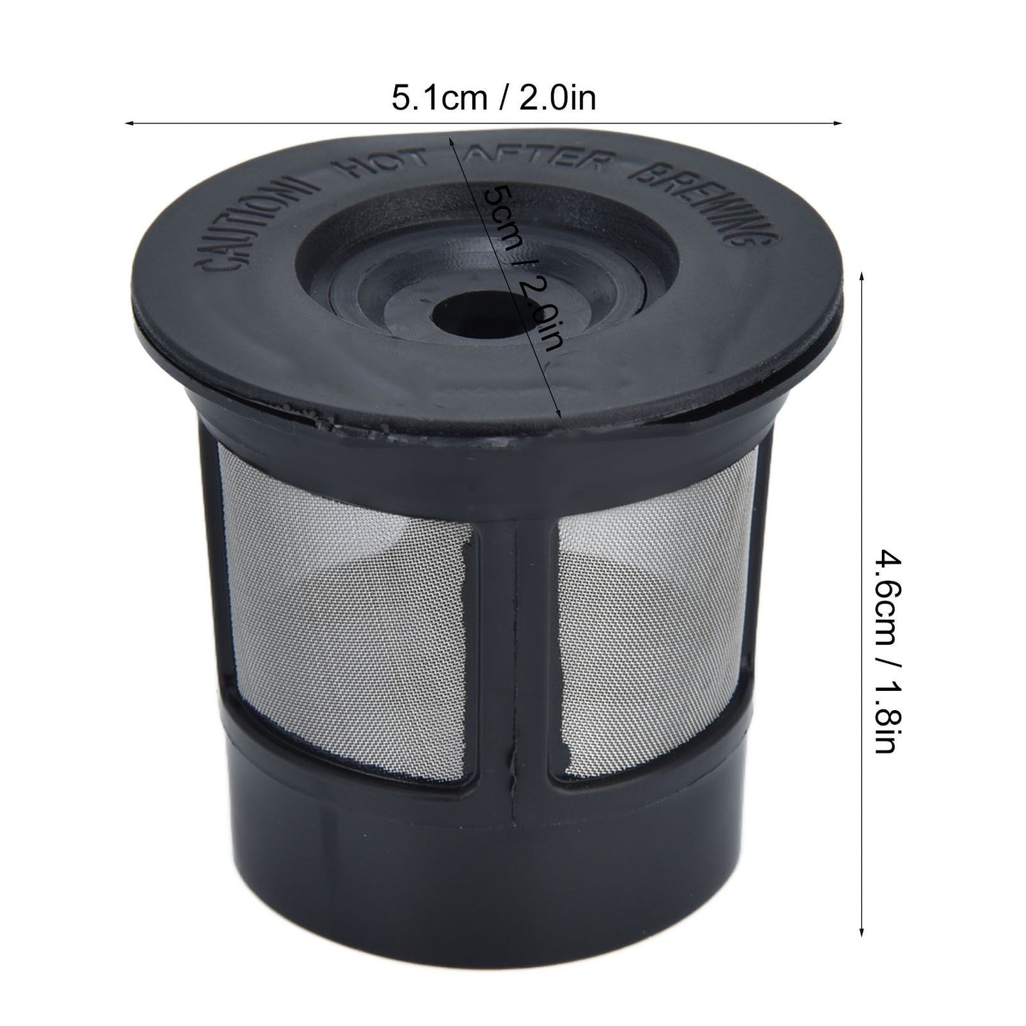 Coffee Filter Cup with Spoon Capsule Shell Coffee Capsules Cup Fit for Coffee Machine V1294-YM0523-3113210264511