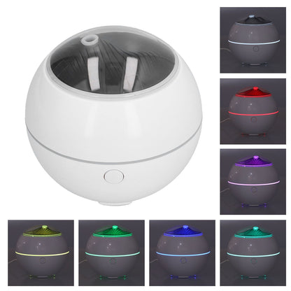 Aroma Diffuser USB Powered White 7 Color LED Humidification Equipment for Home Office V1294-YM0523-3113210264711