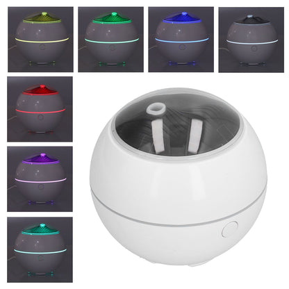 Aroma Diffuser USB Powered White 7 Color LED Humidification Equipment for Home Office V1294-YM0523-3113210264711