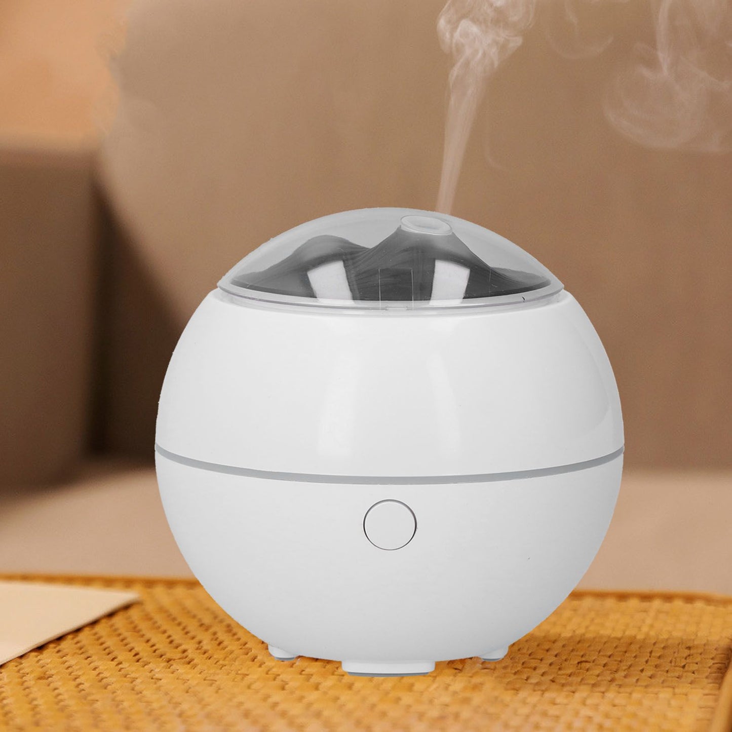 Aroma Diffuser USB Powered White 7 Color LED Humidification Equipment for Home Office V1294-YM0523-3113210264711