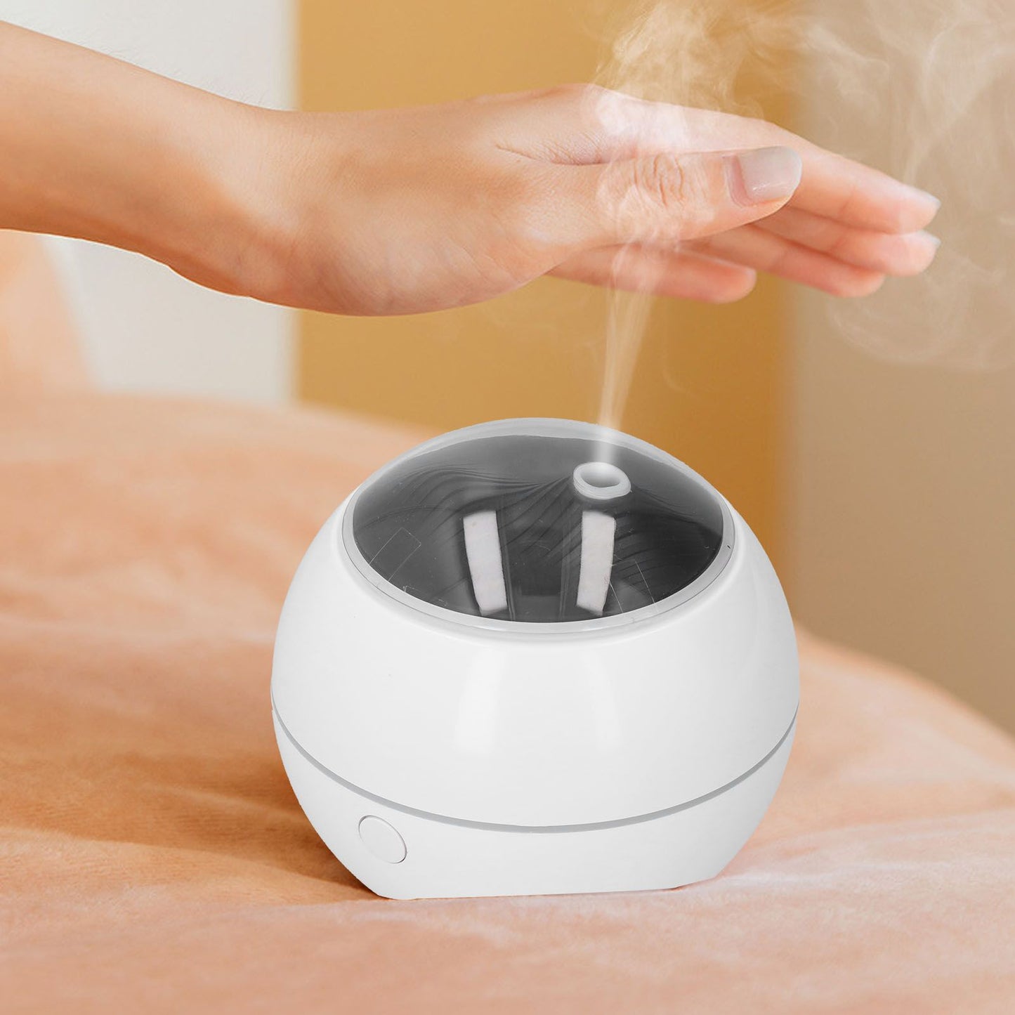 Aroma Diffuser USB Powered White 7 Color LED Humidification Equipment for Home Office V1294-YM0523-3113210264711