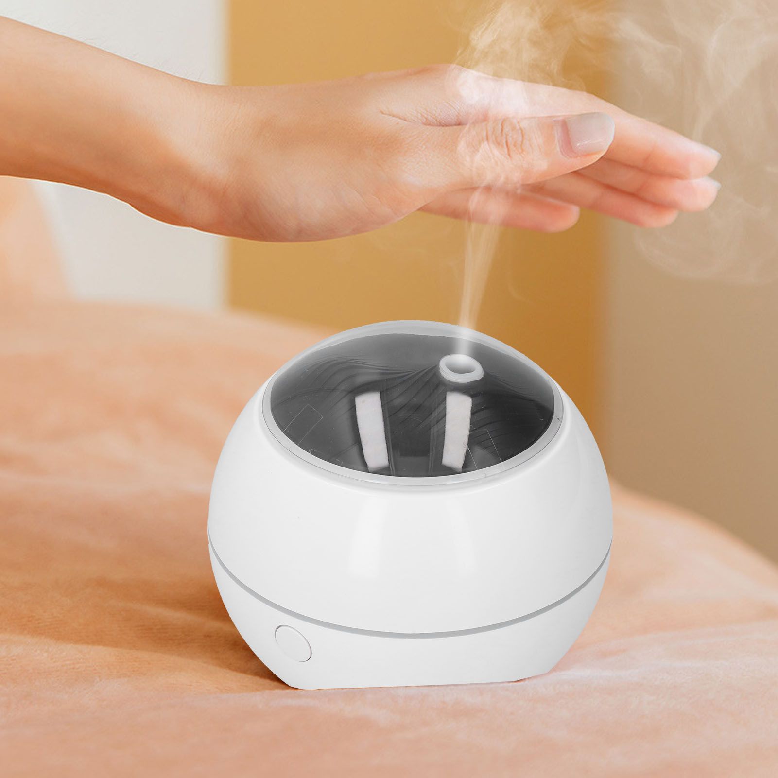 Aroma Diffuser USB Powered White 7 Color LED Humidification Equipment for Home Office V1294-YM0523-3113210264711