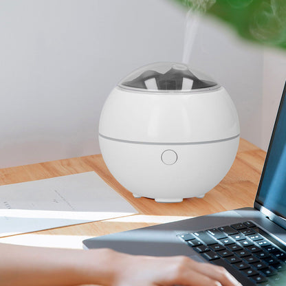Aroma Diffuser USB Powered White 7 Color LED Humidification Equipment for Home Office V1294-YM0523-3113210264711