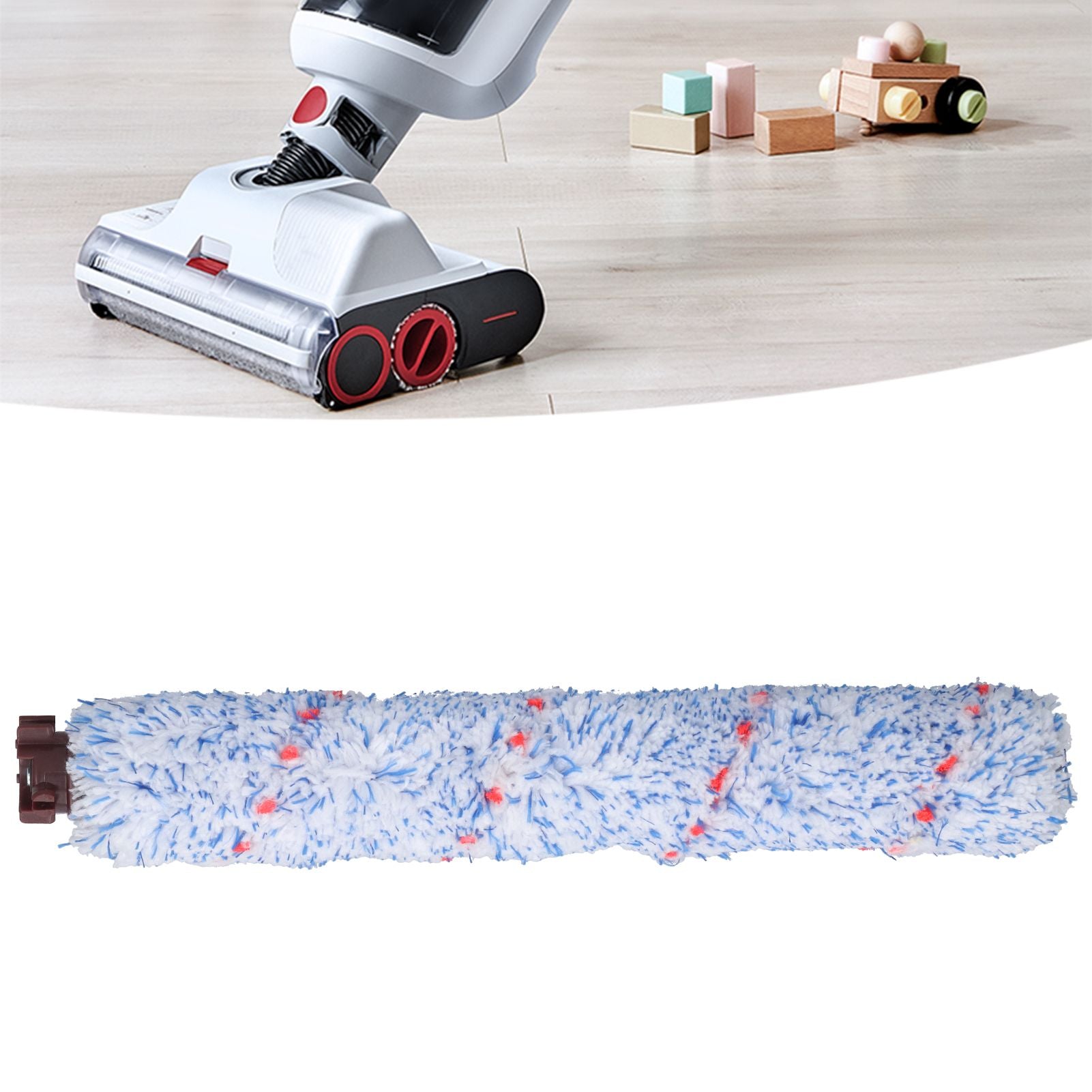 Brush Roll Dual Use Multi Surface for Hardwood Laminate Flooring Fit for Bissell 1868/1785/CrossWave PET PRO V1294-YM0523-3113210264811